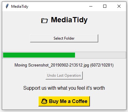 MediaTidy Screenshot 4